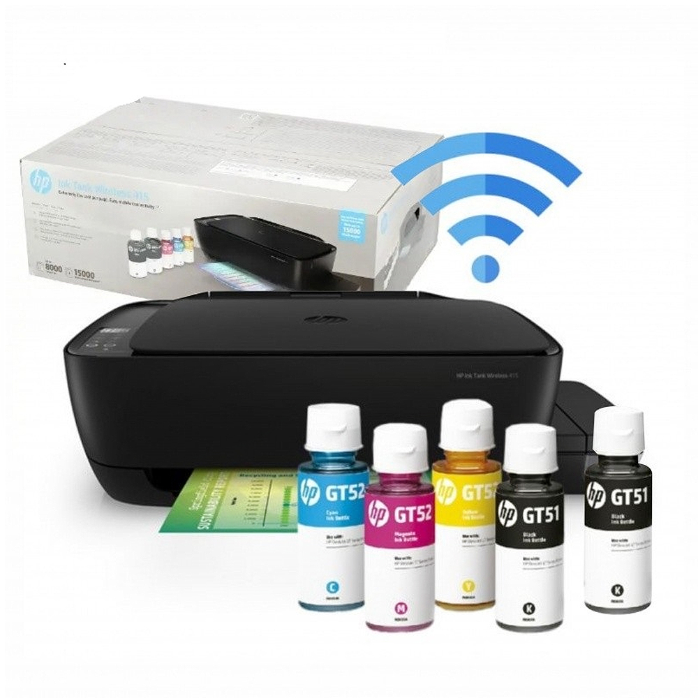 Impresora Hp Ink Tank 415 Multifuncional Wifi A Color (Incluye Gratis Resma De Papel) (2)